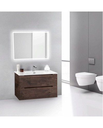 Тумба под раковину BelBagno ETNA 39-800/390-2C-SO-RW-P подвесная Rovere Moro
