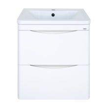 Атлантик - 60 Тумба подвесная с 2 ящ. закруг. края