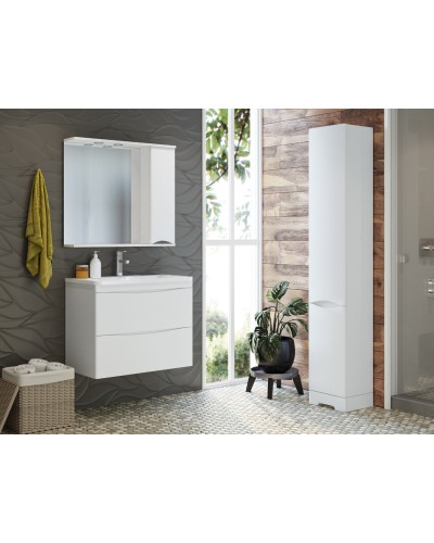 Атлантик - 60 Тумба подвесная с 2 ящ. закруг. края