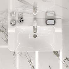 Тумба под раковину AM.PM Sensation 80 M30FHX0802NF подвесная Орех