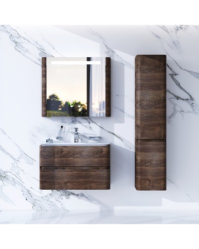 Тумба под раковину AM.PM Sensation 80 M30FHX0802NF подвесная Орех