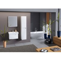 Тумба под раковину Dreja Eco Tiny 50 99.1901 подвесная Белая