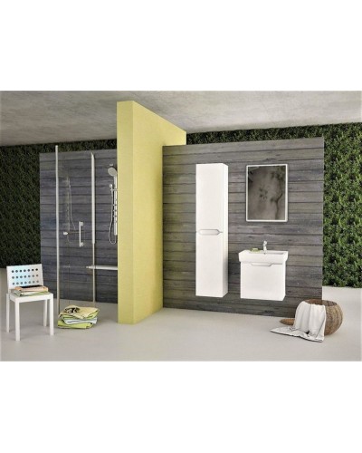 Тумба под раковину Dreja Eco Mini 50 99.1201 подвесная Белая