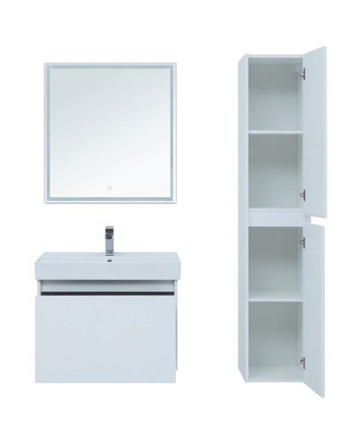 Тумба под раковину Aquanet Nova Lite 75 242275 подвесная Белая