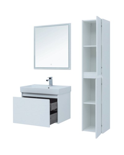 Тумба под раковину Aquanet Nova Lite 75 242275 подвесная Белая