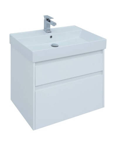 Тумба под раковину Aquanet Nova Lite 75 242272 подвесная Белая