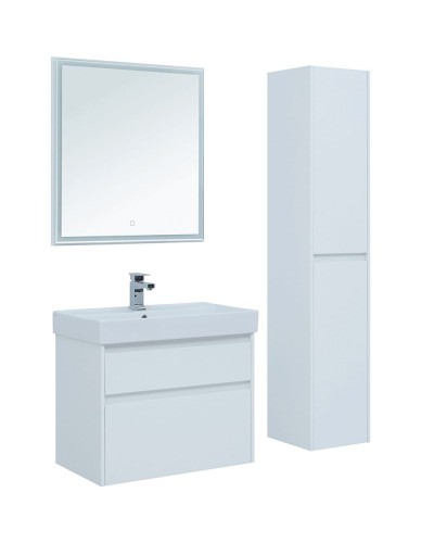 Тумба под раковину Aquanet Nova Lite 75 242272 подвесная Белая