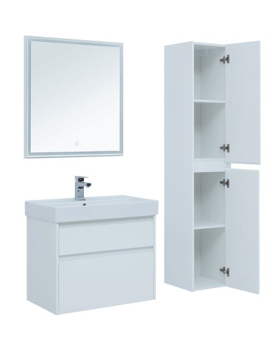 Тумба под раковину Aquanet Nova Lite 75 242272 подвесная Белая