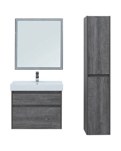 Тумба под раковину Aquanet Nova Lite 75 242273 подвесная Дуб рошелье