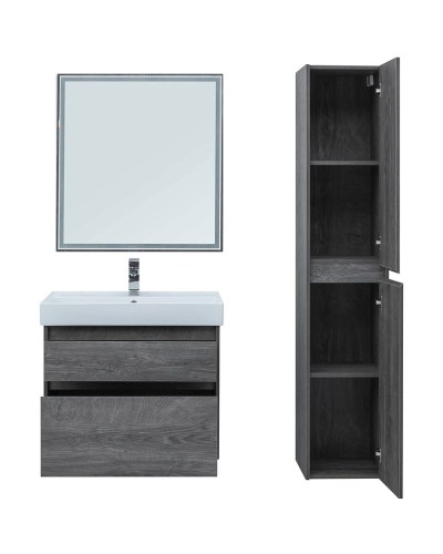 Тумба под раковину Aquanet Nova Lite 75 242273 подвесная Дуб рошелье