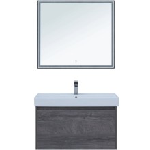 Тумба под раковину Aquanet Nova Lite 90 242269 подвесная Дуб рошелье