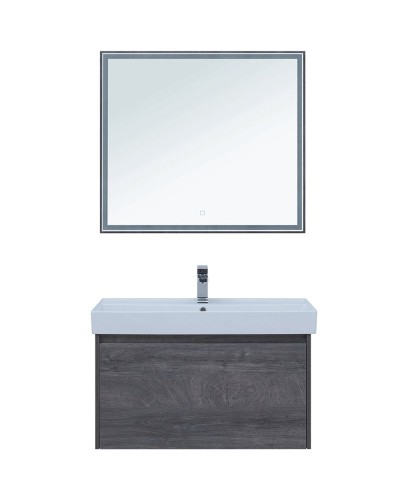 Тумба под раковину Aquanet Nova Lite 90 242269 подвесная Дуб рошелье