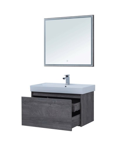 Тумба под раковину Aquanet Nova Lite 90 242269 подвесная Дуб рошелье