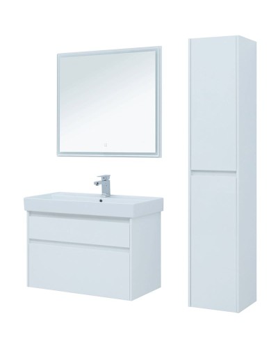 Тумба под раковину Aquanet Nova Lite 90 242268 подвесная Белая