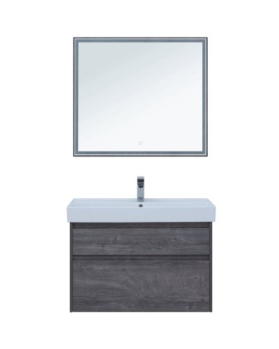 Тумба под раковину Aquanet Nova Lite 90 242267 подвесная Дуб рошелье