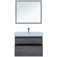 Тумба под раковину Aquanet Nova Lite 90 242267 подвесная Дуб рошелье