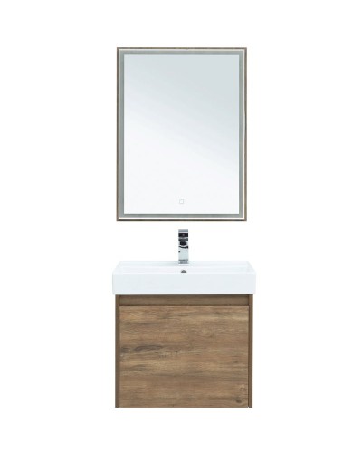 Тумба под раковину Aquanet Nova Lite 60 249511 подвесная Дуб рустикальный