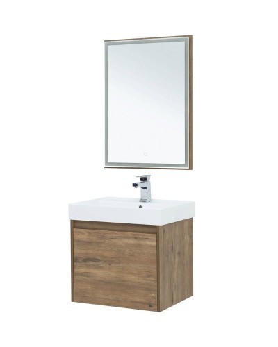 Тумба под раковину Aquanet Nova Lite 60 249511 подвесная Дуб рустикальный