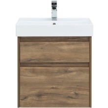 Тумба под раковину Aquanet Nova Lite 60 249512 подвесная Дуб рустикальный