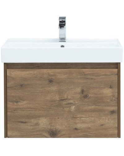 Тумба под раковину Aquanet Nova Lite 75 249514 подвесная Дуб рустикальный