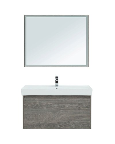 Тумба под раковину Aquanet Nova Lite 100 242579 подвесная Дуб рошелье