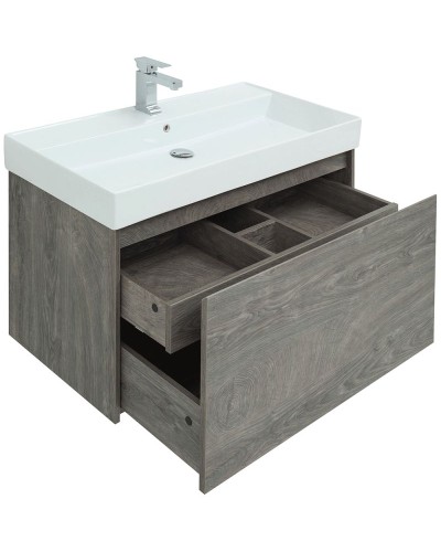 Тумба под раковину Aquanet Nova Lite 100 242579 подвесная Дуб рошелье