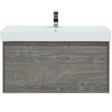 Тумба под раковину Aquanet Nova Lite 100 242579 подвесная Дуб рошелье