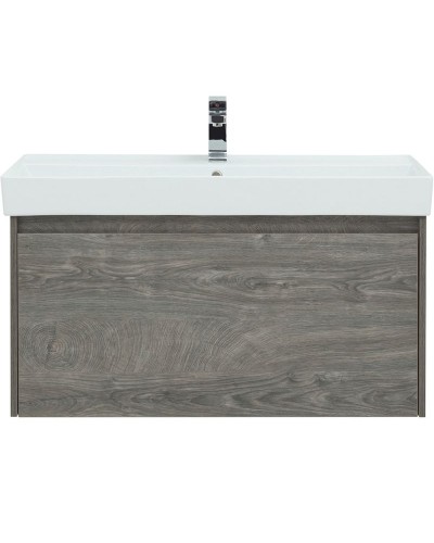 Тумба под раковину Aquanet Nova Lite 100 242579 подвесная Дуб рошелье