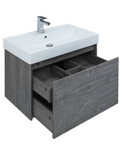 Тумба под раковину Aquanet Nova Lite 60 242570 подвесная Дуб рошелье