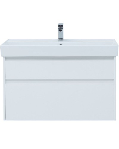 Тумба под раковину Aquanet Nova Lite 100 242581 подвесная Белая
