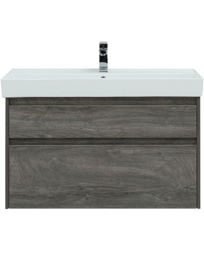 Тумба под раковину Aquanet Nova Lite 100 242582 подвесная Дуб рошелье