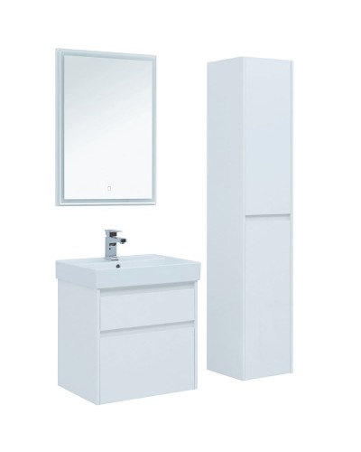 Тумба под раковину Aquanet Nova Lite 60 242575 подвесная Белая