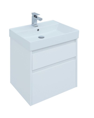 Тумба под раковину Aquanet Nova Lite 60 242575 подвесная Белая