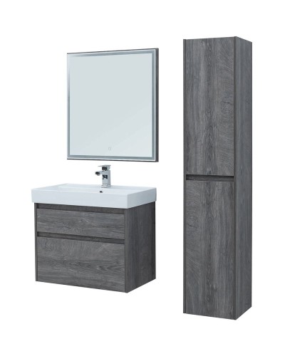 Тумба под раковину Aquanet Nova Lite 60 242577 подвесная Дуб рошелье