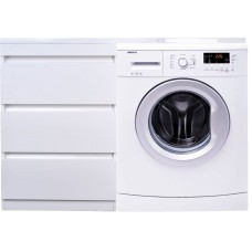 Тумба под раковину Style Line Даллас 120 Люкс Plus СС-00002272 3 ящика Белая