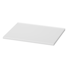 Ярина - 60 Тумба подвесная 2 дв. белая мат. эмаль / столешница / раковина