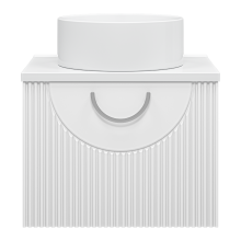 Ярина - 60 Тумба подвесная 1 ящ белая мат. эмаль