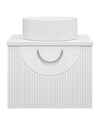 Ярина - 60 Тумба подвесная 1 ящ белая мат. эмаль