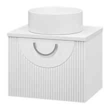 Ярина - 60 Тумба подвесная 1 ящ белая мат. эмаль