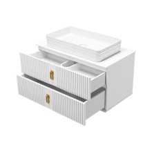 SEVILLA - 90 Тумба подвесная с 2 ящ. белый