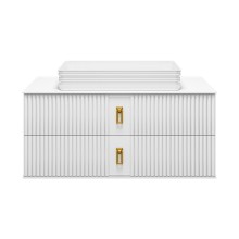 SEVILLA -105 Тумба подвесная с 2 ящ. белый