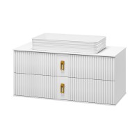 SEVILLA -105 Тумба подвесная с 2 ящ. белый