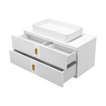 SEVILLA -105 Тумба подвесная с 2 ящ. белый