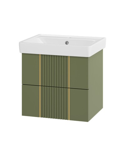 VEGA - 60 Тумба подвесная с 2 ящ. олива