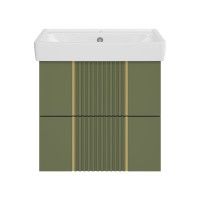 VEGA - 60 Тумба подвесная с 2 ящ. олива