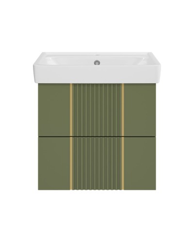 VEGA - 60 Тумба подвесная с 2 ящ. олива