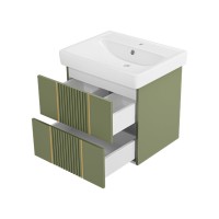 VEGA - 60 Тумба подвесная с 2 ящ. олива