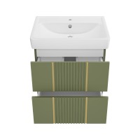 VEGA - 60 Тумба подвесная с 2 ящ. олива