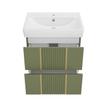 VEGA - 60 Тумба подвесная с 2 ящ. олива