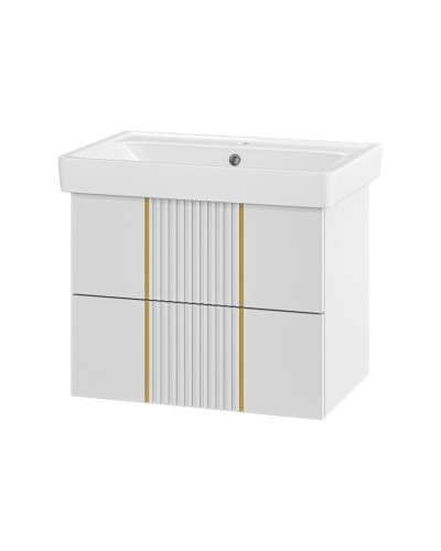 VEGA - 70 Тумба подвесная с 2 ящ. белый